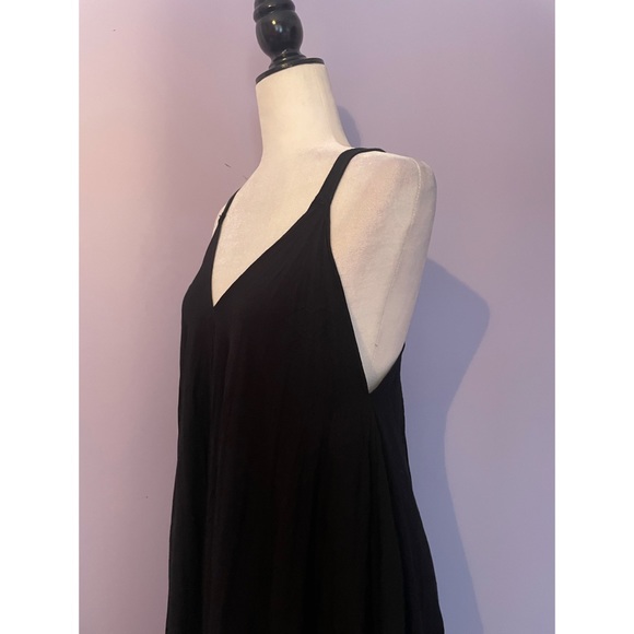 J’aime black asymmetric swing dress - Picture 3 of 5